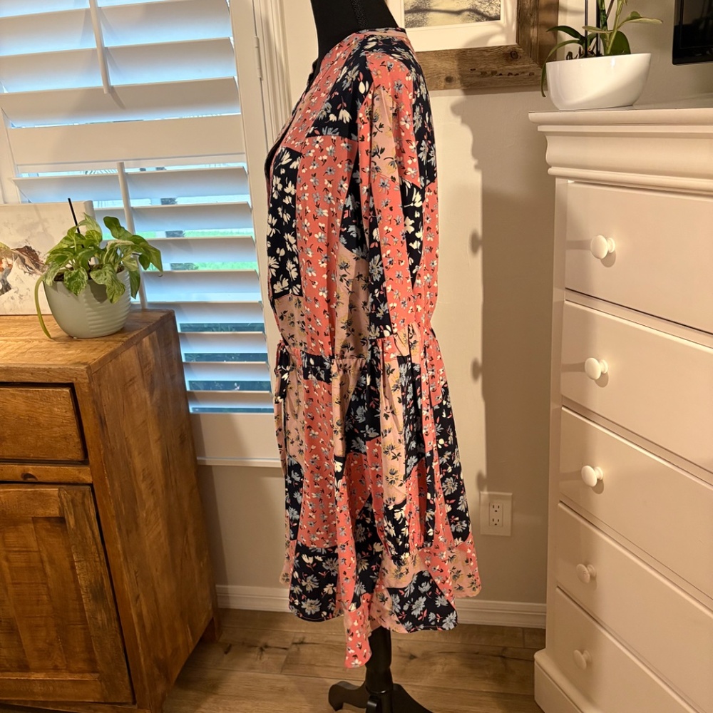 CHICSOUL Pretty Patchwork Look Dress, XL - Picture 4 of 9